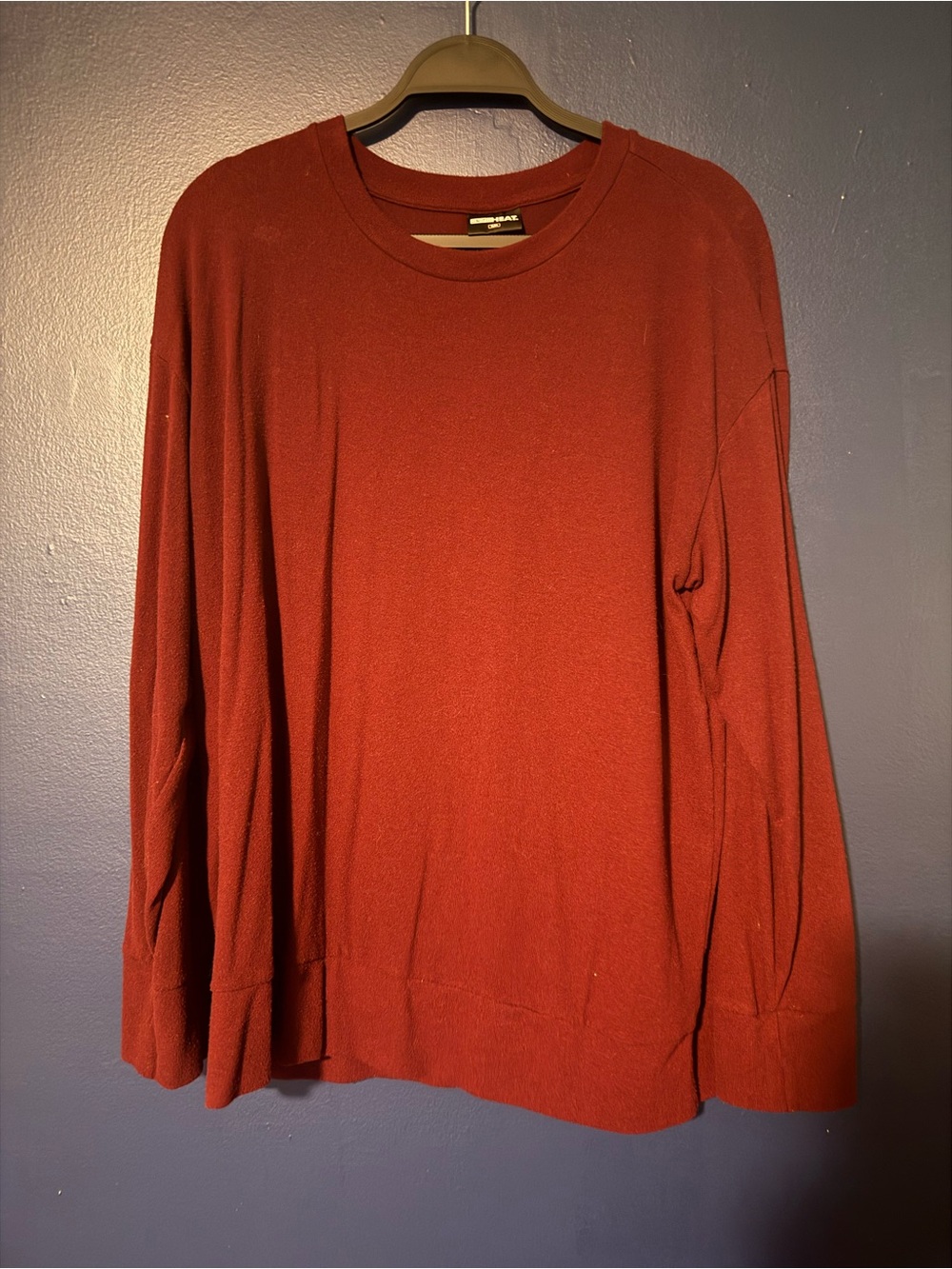 32 Degrees Burgundy Crewneck Pullover